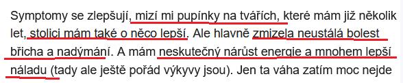 Originální zpráva účastnice 3